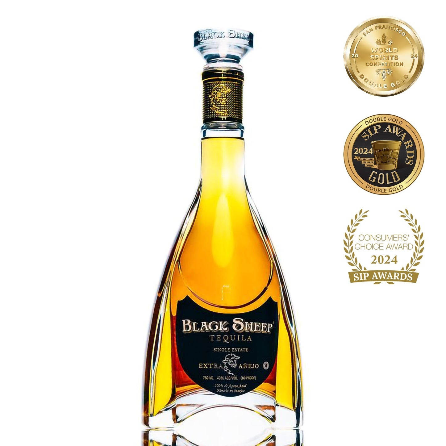 Black Sheep Tequila 7 Yr Extra Añejo 750ml